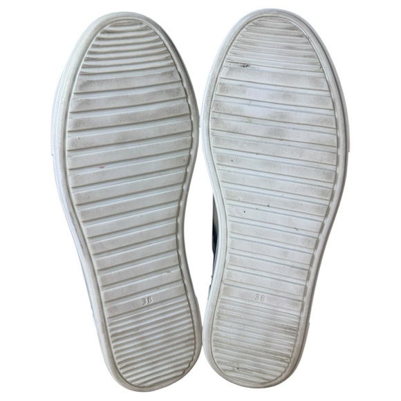 Baldiz Ikat Abstract Print Gold Metallic Sneakers Size 38 (US 8) - Picture 11 of 13